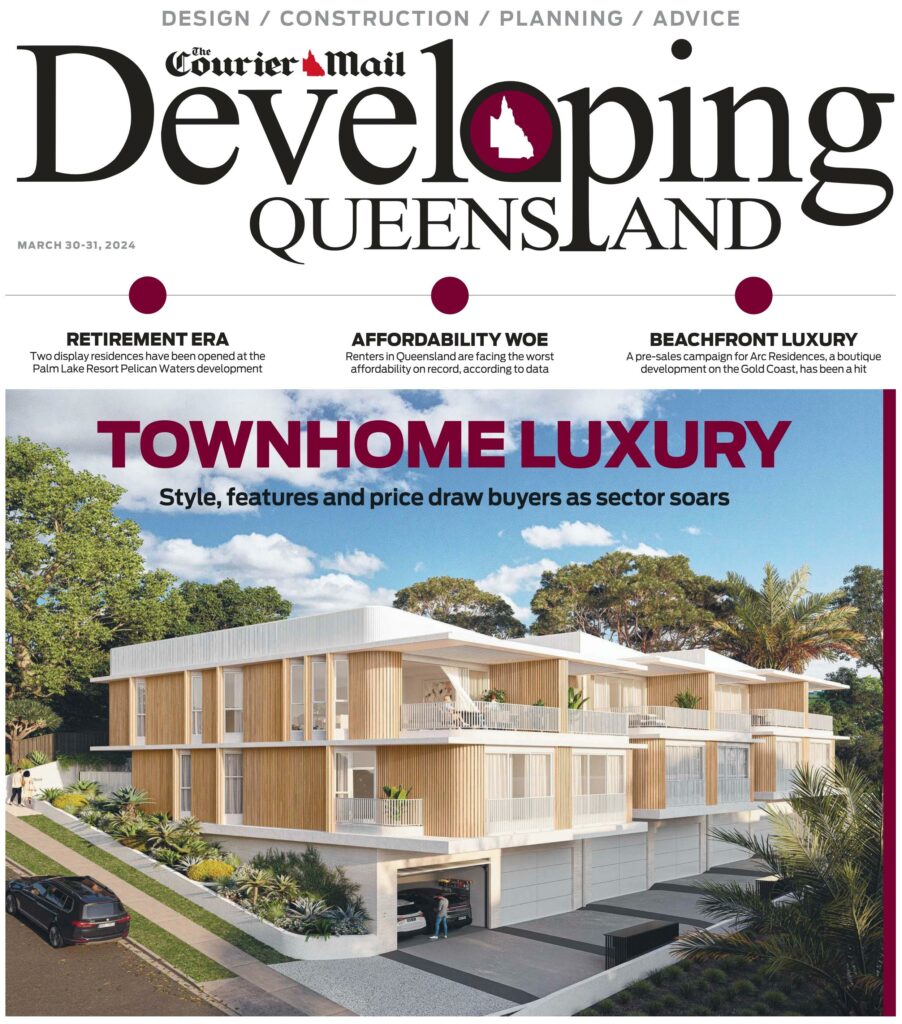 Developing Queensland: Demand for luxury townhomes grips Brisbane